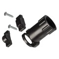206358-5 - CONN BACKSHELL W/CLAMP SZ 11 BLK