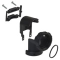1546350-1 - CONN BACKSHELL W/CLAMP SZ 23 BLK