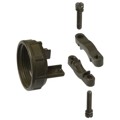 97-3057-1012 - CONN CABLE CLAMP SZ 20/22 OLIVE
