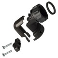 1546347-1 - CONN BACKSHELL W/CLAMP SZ 11 BLK
