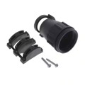 192922-1360 - CONN BACKSHELL W/CLAMP SZ 22 BLK