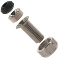 RM12WBP-CP(4) - CONN CABLE CLAMP SZ12 M13 SILVER
