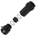 UTG10PG - CONN BACKSHELL W/CLAMP SZ10 PG9