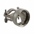 A8504952124N - CONN CABLE CLAMP SZ 24 SILVER