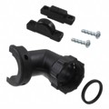 1546746-3 - CONN BACKSHELL W/CLAMP SZ 11 BLK