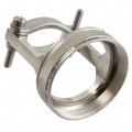 A8504952140N - CONN CABLE CLAMP SZ 40 SILVER