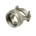 A8504952S20N - CONN CABLE CLAMP SZ 20 SILVER