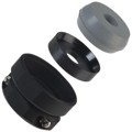 JR25WCC-8(71) - CONN CABLE CLAMP SZ 25 M28 BLACK