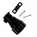 206062-3 - CONN BACKSHELL W/CLAMP SZ 11 BLK