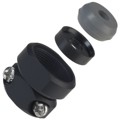 JR13WCC-6 - CONN CABLE CLAMP SZ 13 M16 BLACK