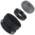 JR21WCC-8 - CONN CABLE CLAMP SZ 21 M24 BLACK