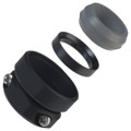JR21WCC-16 - CONN CABLE CLAMP SZ 21 M24 BLACK
