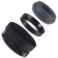 JR25WCC-14 - CONN CABLE CLAMP SZ 25 M28 BLACK