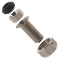 RM12WBP-CP(5) - CONN CABLE CLAMP SZ12 M13 SILVER