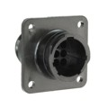 206705-3 - CONN RCPT HSNG MALE 9POS PNL MNT