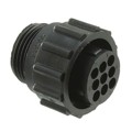 206708-2 - CONN PLUG HSG FMALE 9POS INLINE