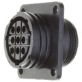 211769-1 - CONN RCPT HSNG FMALE 9POS PNL MT