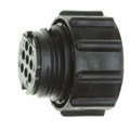 206434-1 - CONN PLUG HSNG MALE 8POS INLINE