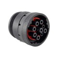 AHD16-9-1939SE - CONN PLUG HSG FMALE 9POS INLINE