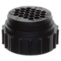 206837-1 - CONN PLG HSG FMALE 24POS INLINE