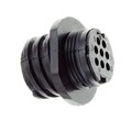 206433-2 - CONN RCPT HSG FMALE 8POS INLINE