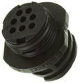 205841-2 - CONN RCPT HSNG MALE 8POS INLINE