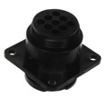 211767-1 - CONN RCPT HSNG MALE 9POS PNL MNT