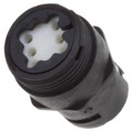 1445828-3 - CONN RCPT HSNG MALE 6POS INLINE
