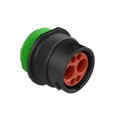 AHDP04-18-06PN-WTAC030 - CONN RCPT HSNG MALE 2POS PNL MNT