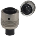 UTG610-4PN - CONN PLUG HSNG MALE 4POS INLINE