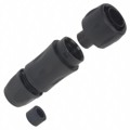 UTS6JC128P - CONN PLUG HSNG MALE 8POS INLINE