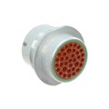 HD34-18-21PN - CONN RCPT HSG MALE 21POS PNL MNT