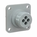 211908-1 - CONN RCPT HSNG FMALE 4POS PNL MT