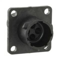 UTS0104P - CONN RCPT HSNG MALE 4POS PNL MNT