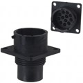 UTP01412P - CONN RCPT HSNG MALE 12POS PNL MT