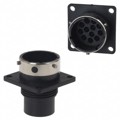 UTG01412P - CONN RCPT HSNG MALE 12POS PNL MT