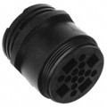 207486-2 - CONN RCPT HSG MALE 16POS INLINE