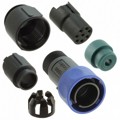PXP4010/08S/4045 - CONN PLG HSG FMALE 8POS INLINE