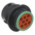HDP24-18-8SN - CONN RCPT HSNG FMALE 8POS PNL MT
