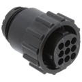 788157-2 - CONN PLUG HSG FMALE 9POS INLINE