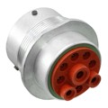 HD34-24-9SN - CONN RCPT HSNG FMALE 9POS PNL MT