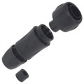UTS6JC1210P - CONN PLUG HSG MALE 10POS INLINE