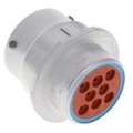 HD34-18-8PE - CONN RCPT HSNG MALE 8POS PNL MNT