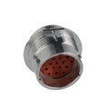 HD34-24-19PN - CONN RCPT HSNG MALE 19POS PNL MT