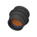 HDP24-24-19PE-L017 - CONN RCPT HSNG MALE 19POS PNL MT