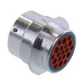 HD34-24-19PE - CONN RCPT HSNG MALE 19POS PNL MT