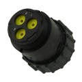 788188-1 - CONN PLUG HSNG MALE 3POS INLINE