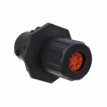 RTS710N6PHEC03 - CONN RCPT HSG MALE 6POS PNL MNT
