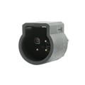 UTL7103G1P - CONN RCPT HSNG F/M 4POS PNL MNT