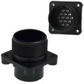 213651-1 - CONN RCPT HSNG MALE 14POS PNL MT